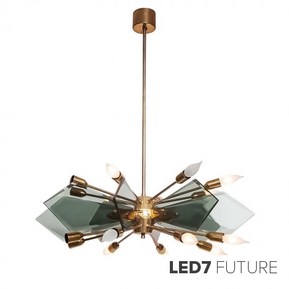 Loft Industry Modern - Splinters Chandelier